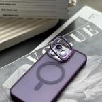 iPhone Uyumlu Lens Hediyeli Mat Magsafe Ultra Lüx Kılıf