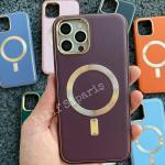 iPhone Uyumlu Magsafe Özellikli Deri Kılıf