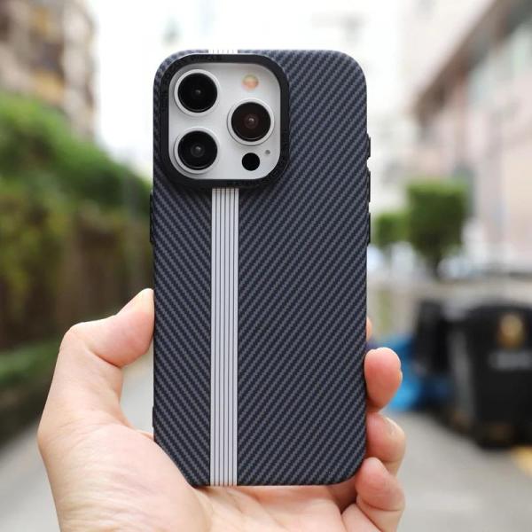 iPhone Uyumlu Carbon Line Telefon Kılıfı
