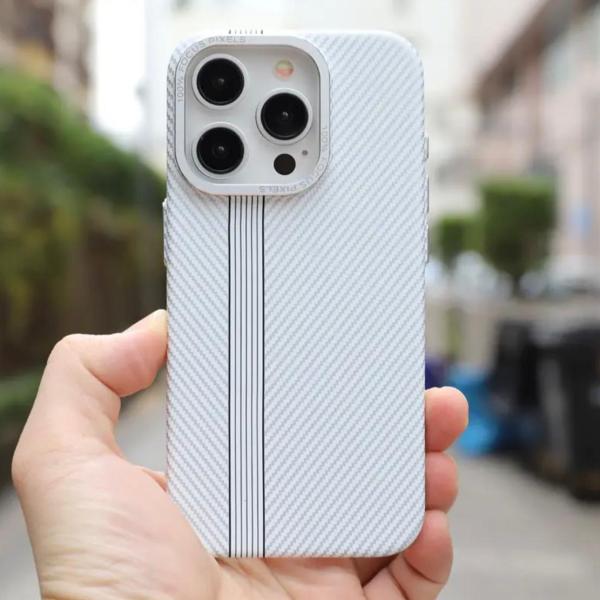 iPhone Uyumlu Carbon Line Telefon Kılıfı